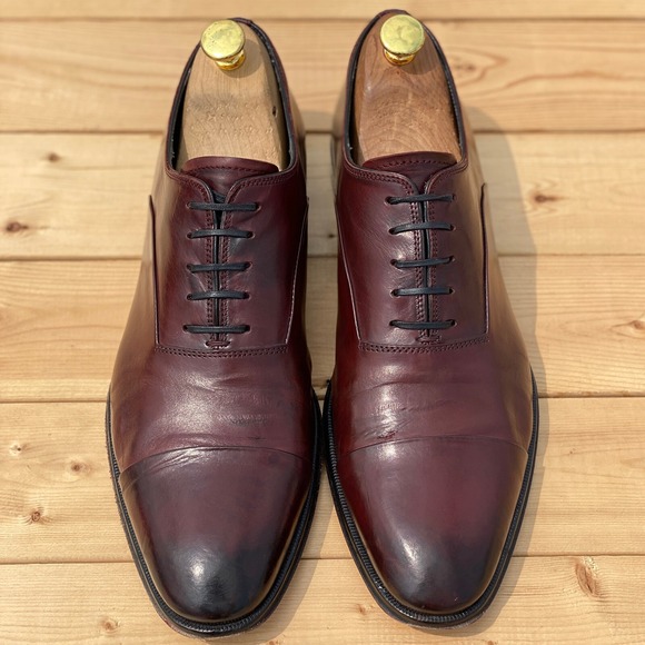 To Boot New York Faro Bordeaux Burgundy‎ 351923 Men Oxford Leather Shoes Size 10 main image 11